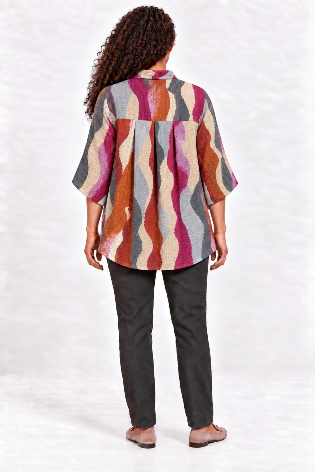 Noen crinkle shirt - Multi