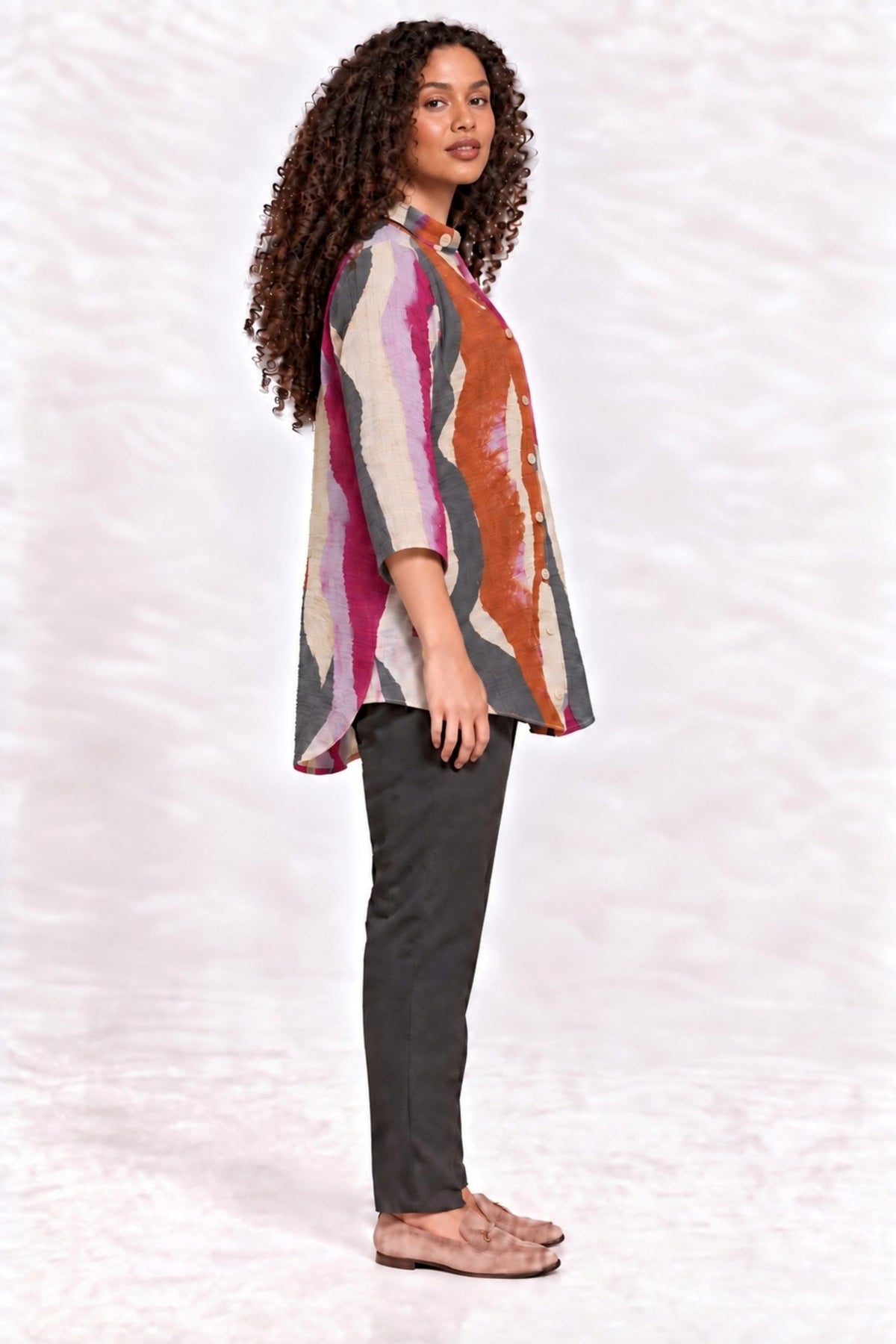 Noen crinkle shirt - Multi