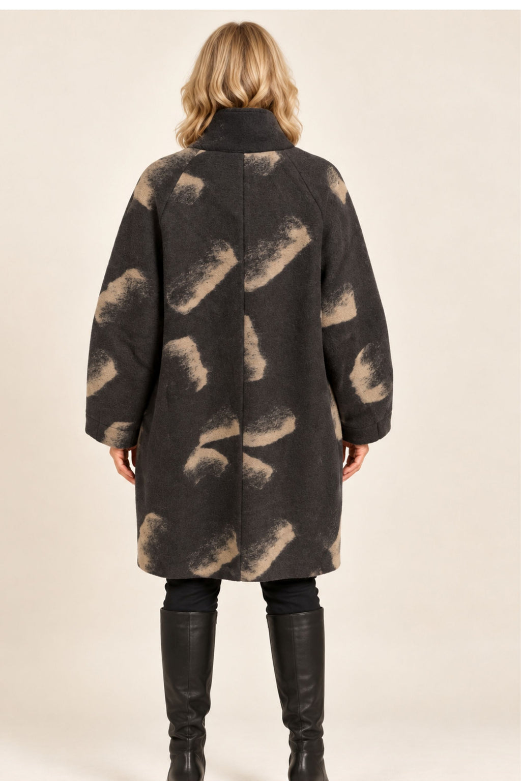 Noen Wool coat - Anthracite