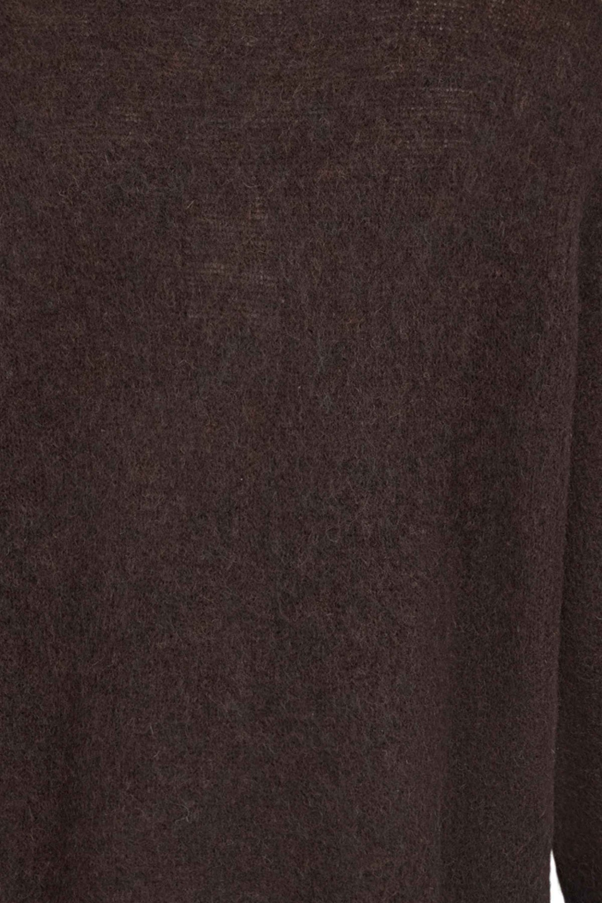 Noen wool cowl jumper - Cocoa