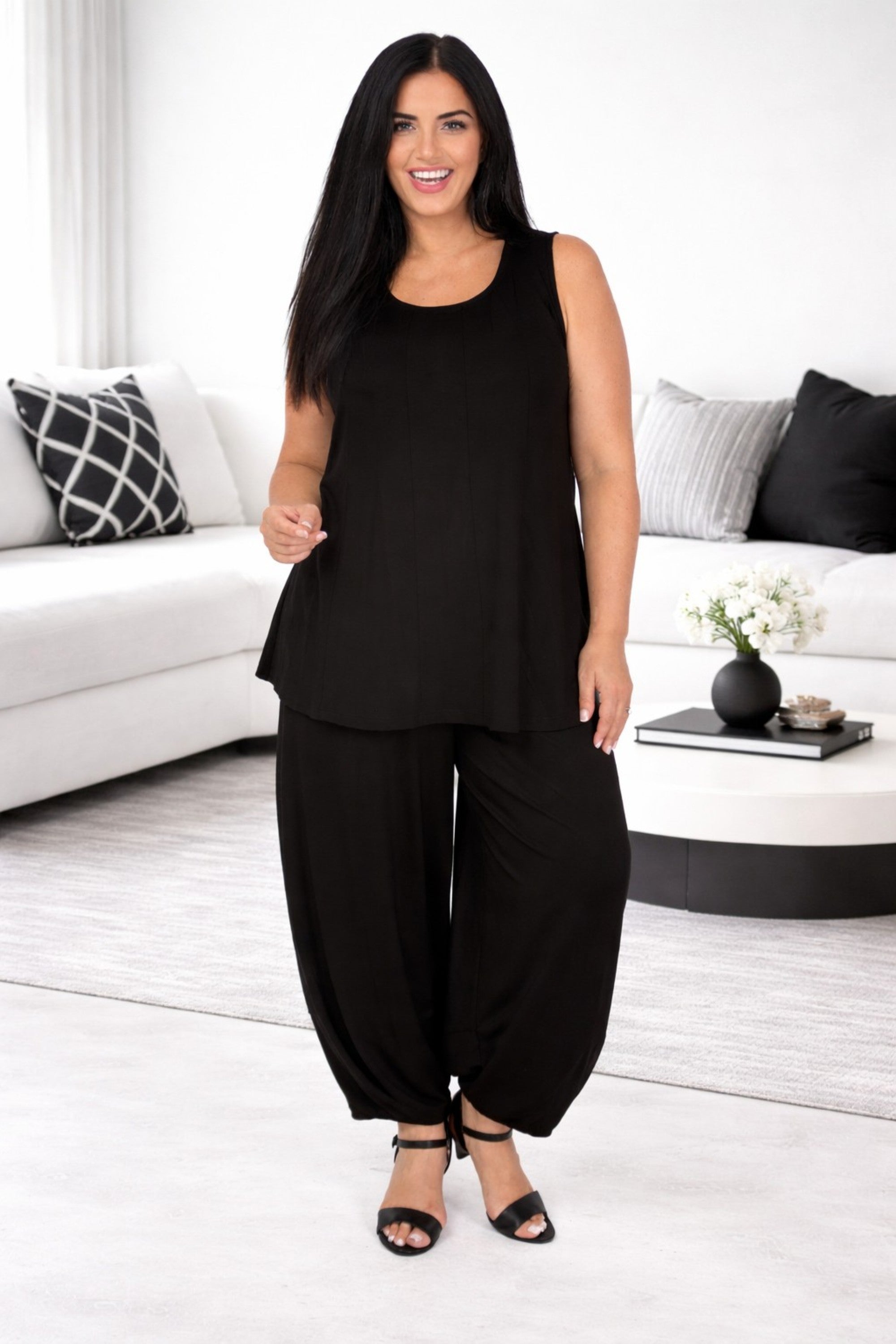 Noen jersey trousers - Black