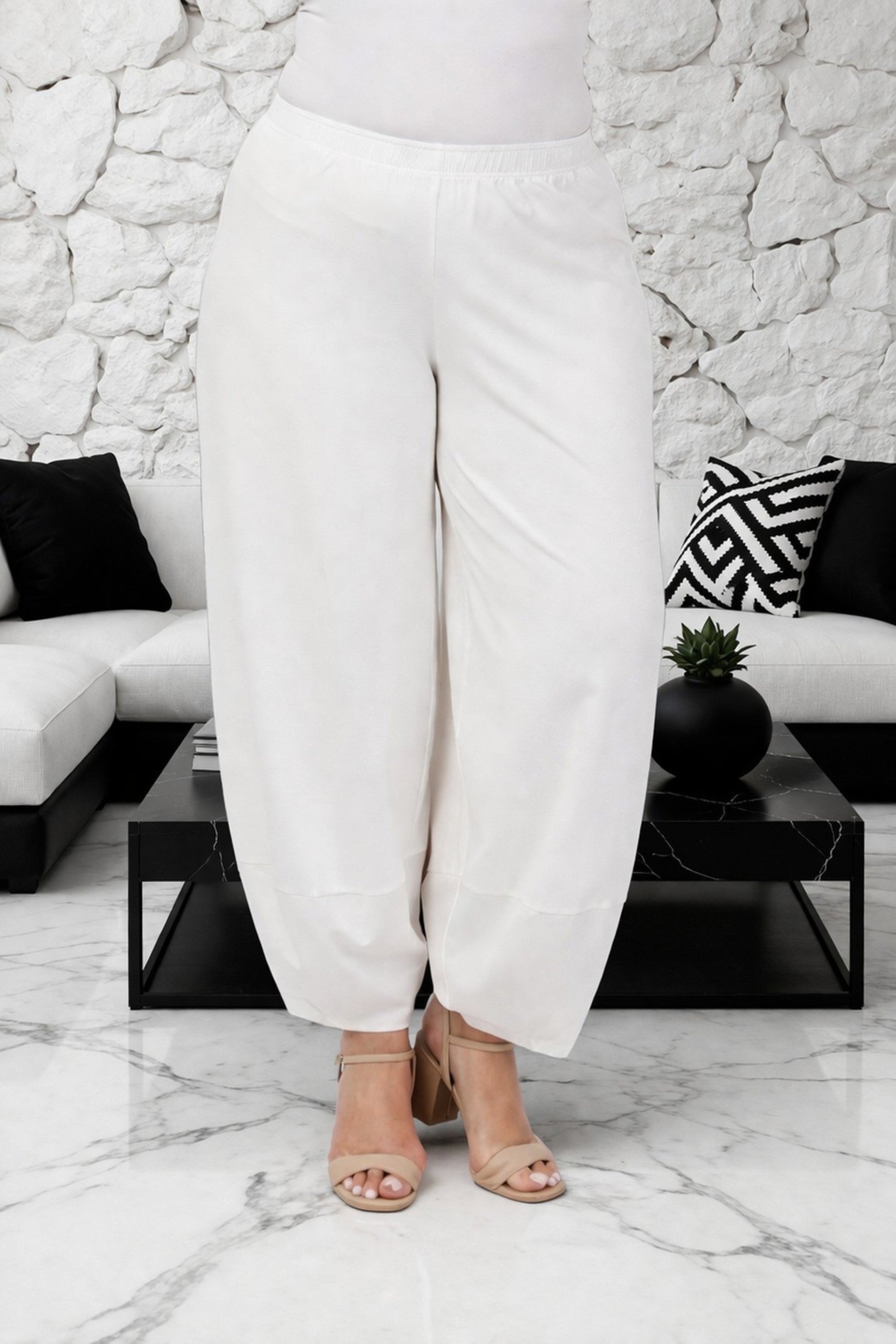 Noen jersey trousers - Cream