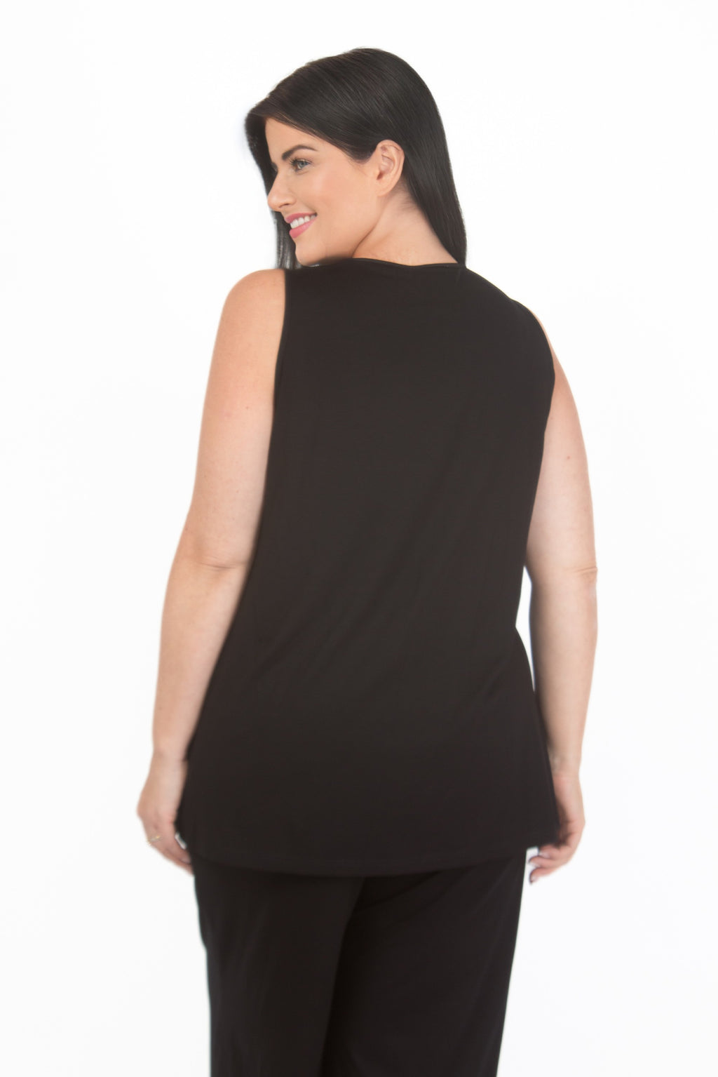 Noen panel vest - Black