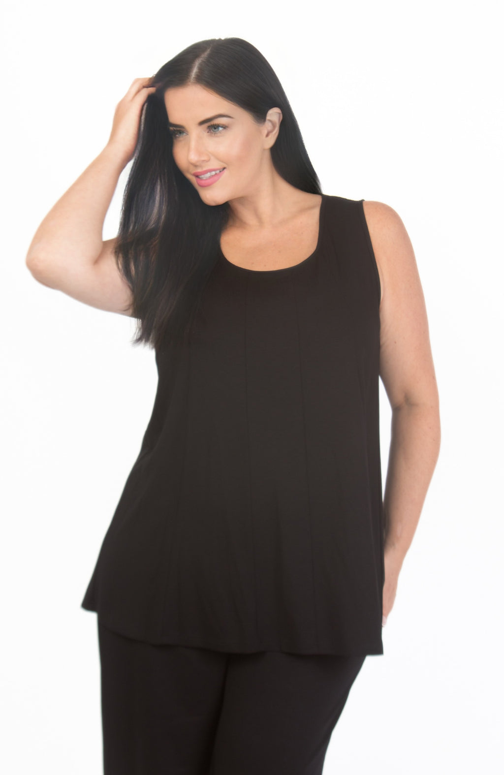 Noen panel vest - Black
