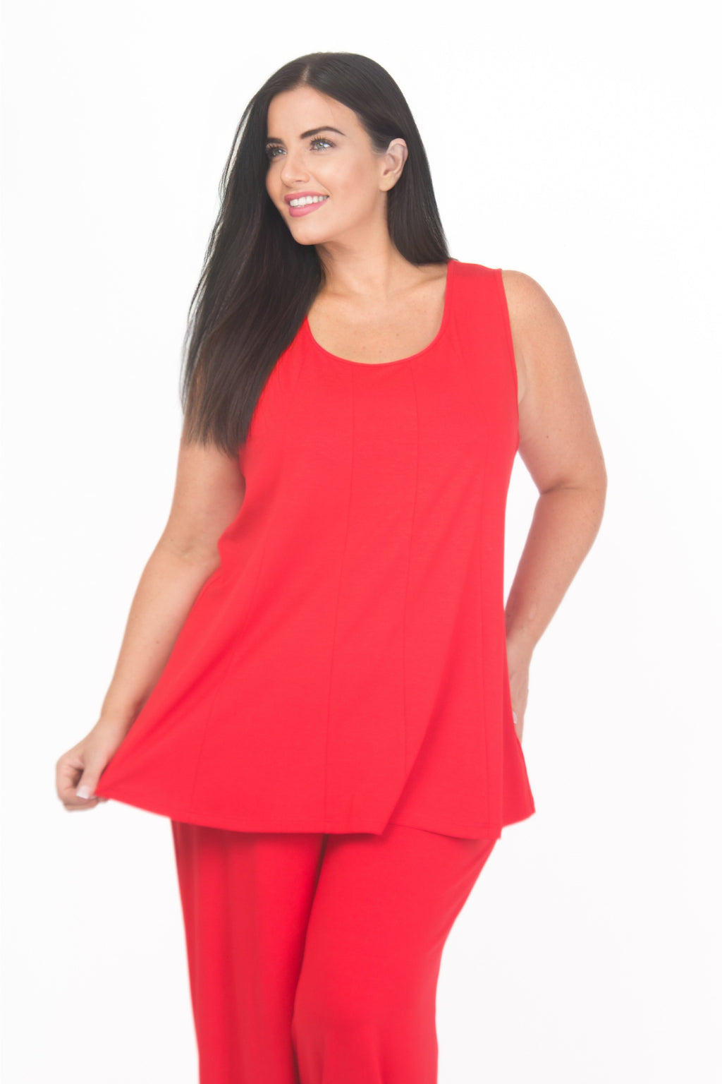 Noen panel vest - Red