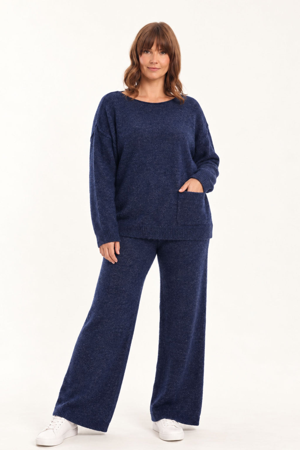 Orientique Escape knit leisure 2 piece - Navy