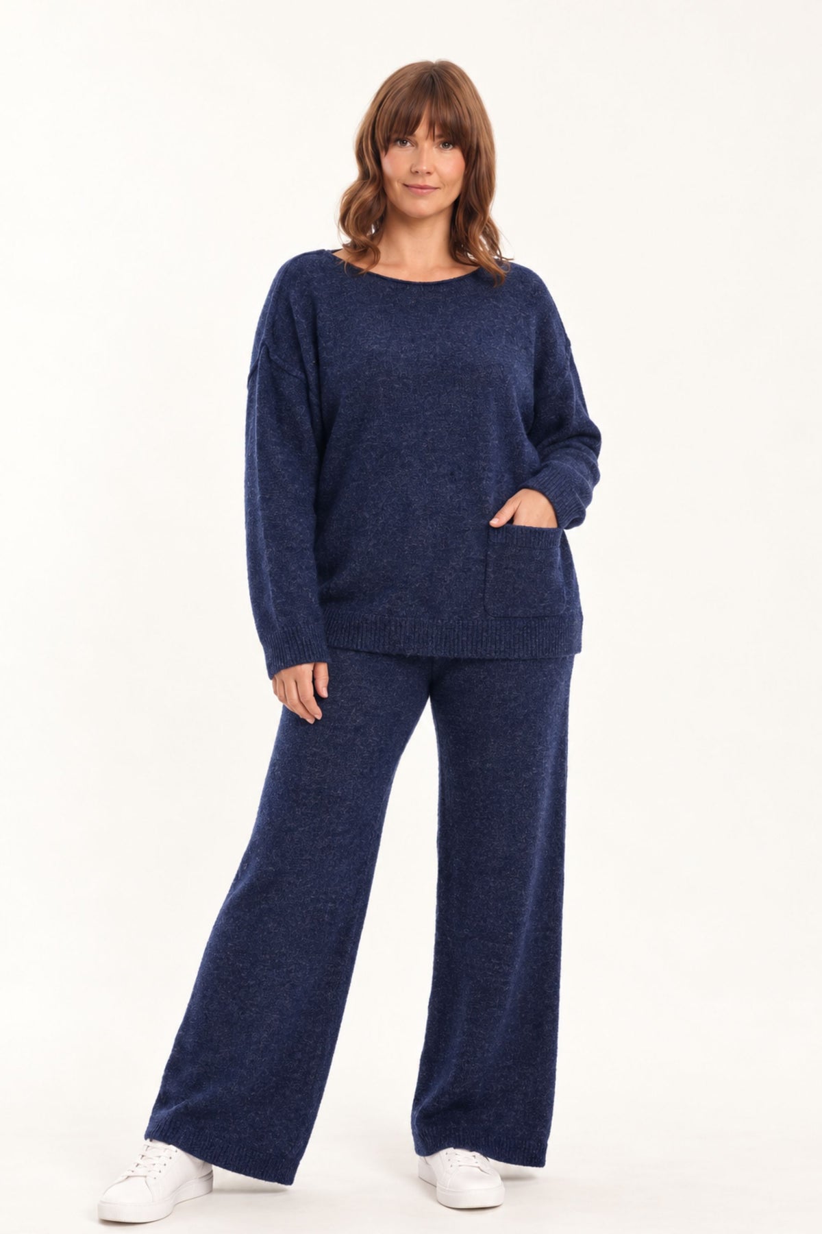 Orientique Escape knit leisure 2 piece - Navy