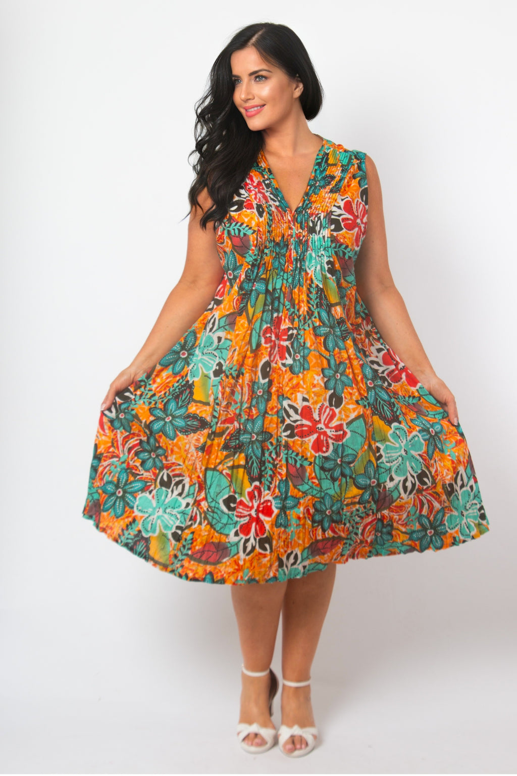 Orientique Guaratiba dress - Apricot