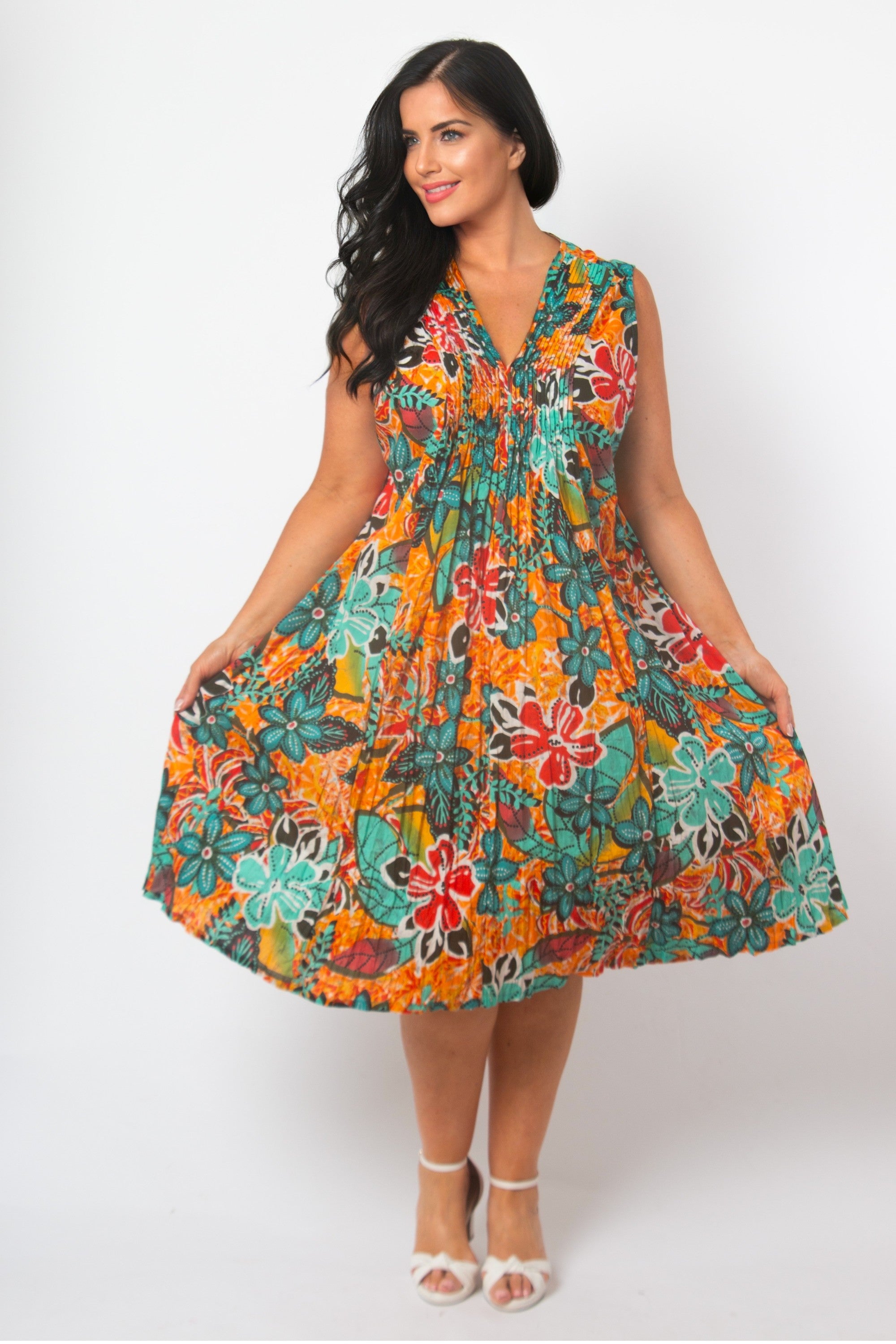 Orientique Guaratiba dress - Apricot