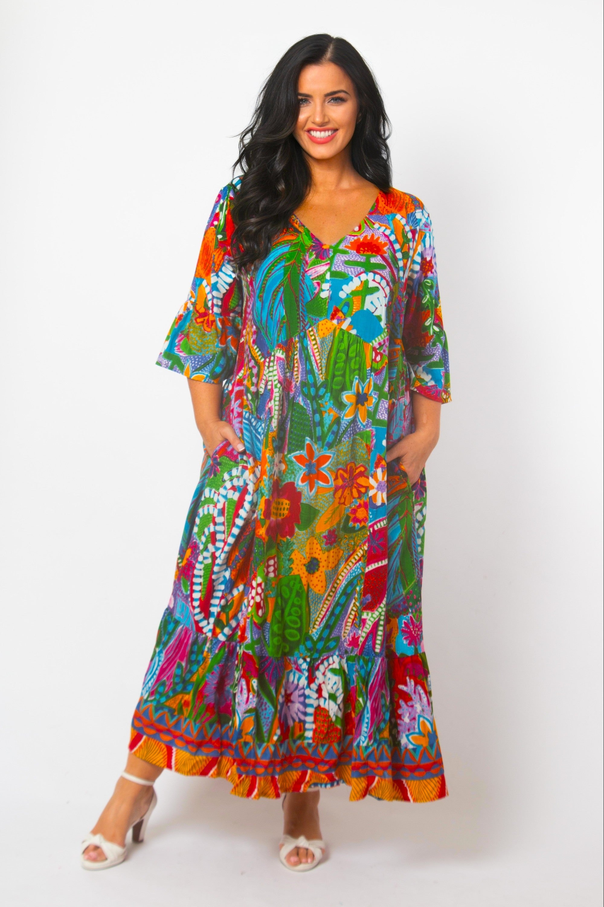 Orientique Ipanema dress - Red