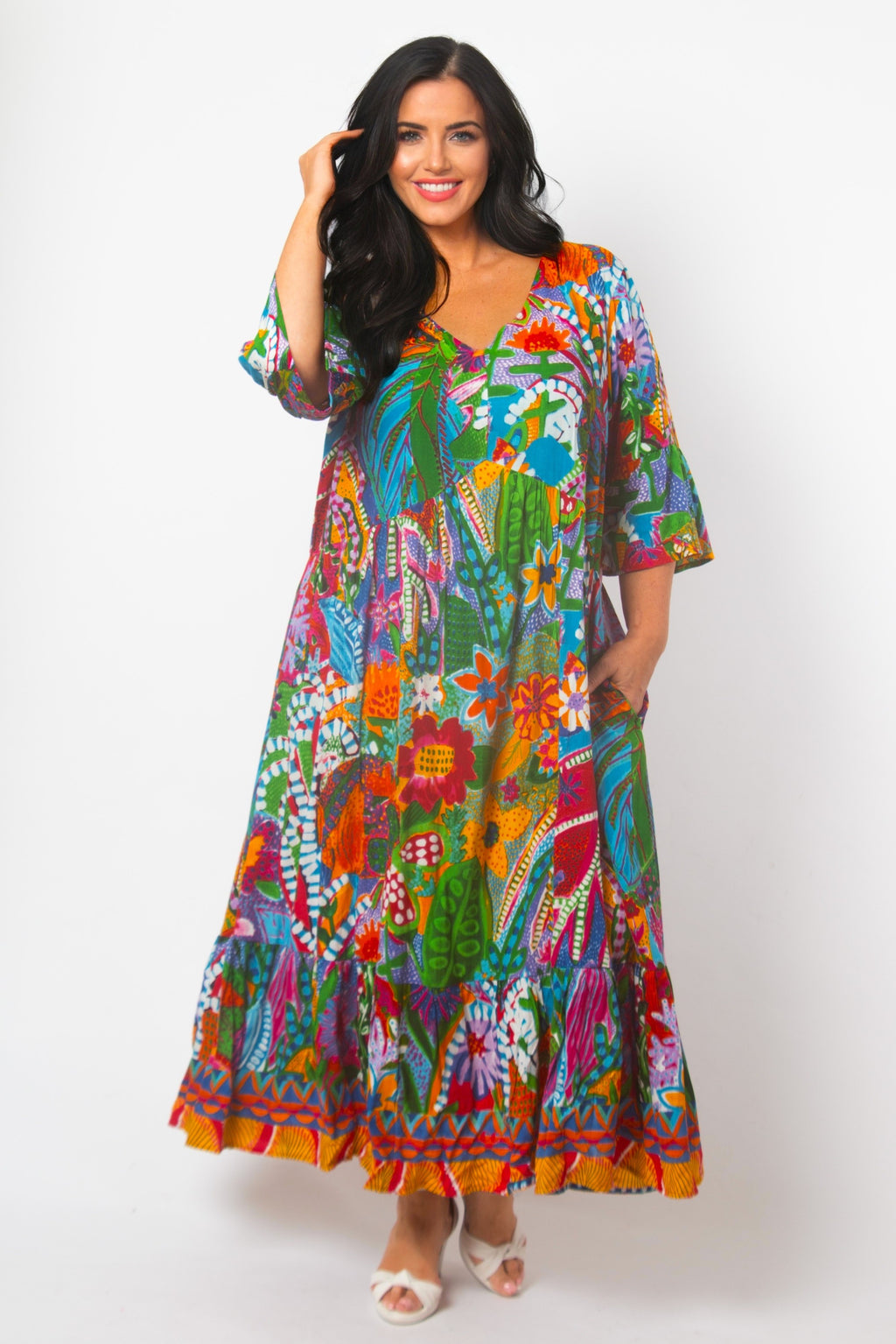 Orientique Ipanema dress - Red
