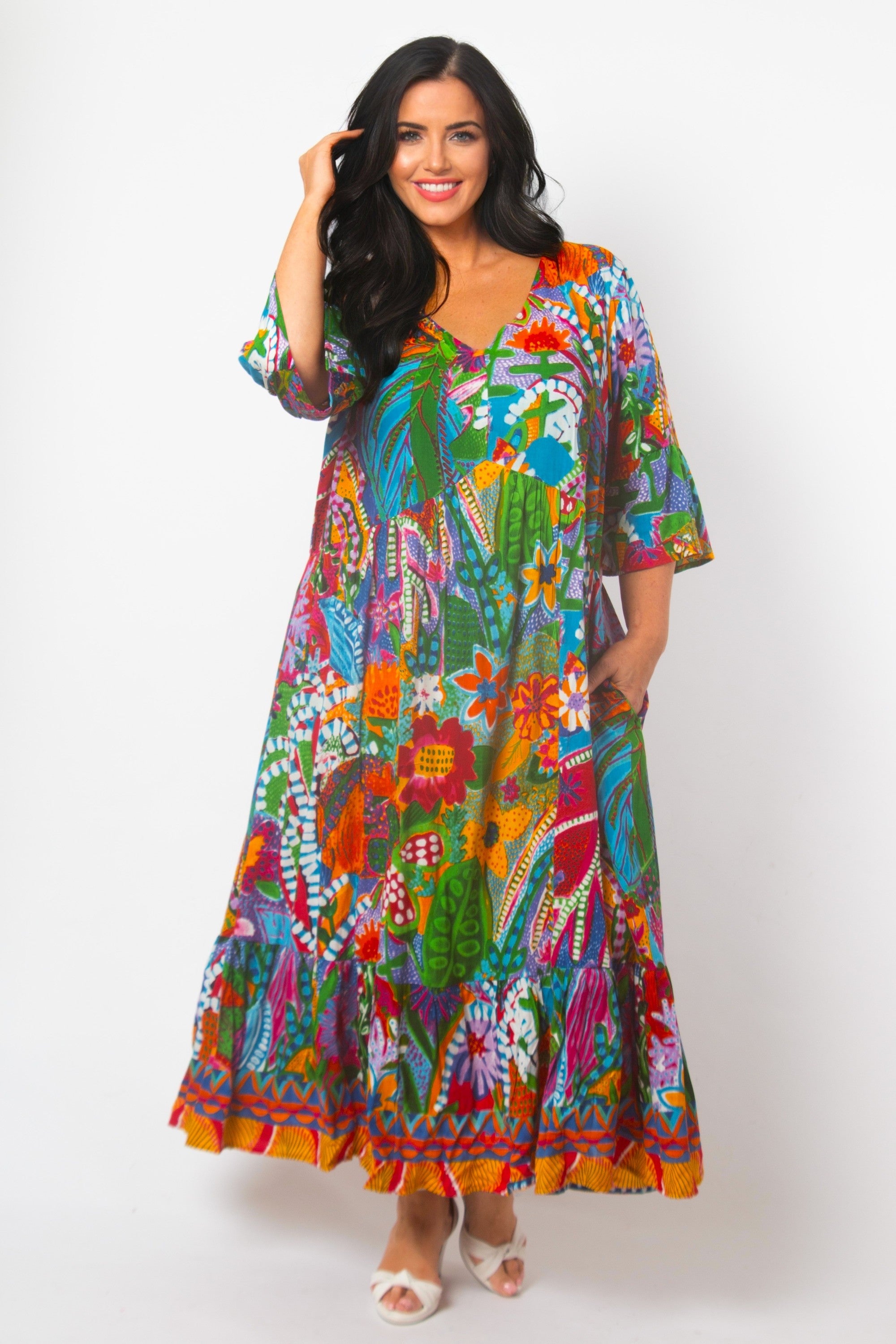 Orientique Ipanema dress - Red
