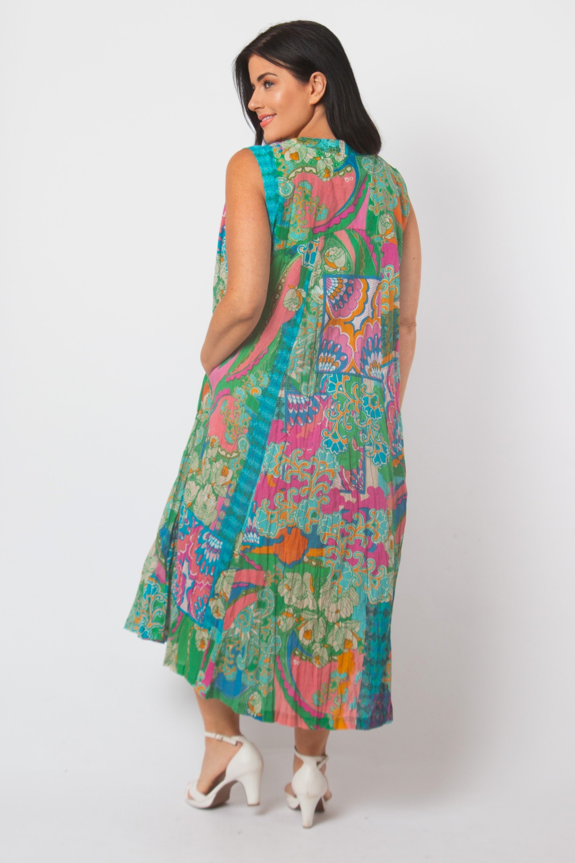 Orientique Santa Cruz dress - Mint