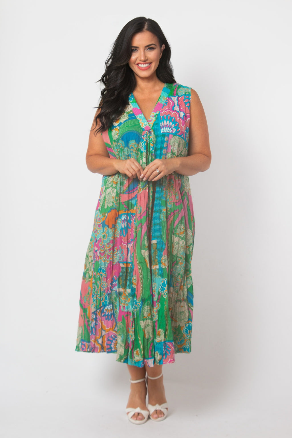 Orientique Santa Cruz dress - Mint