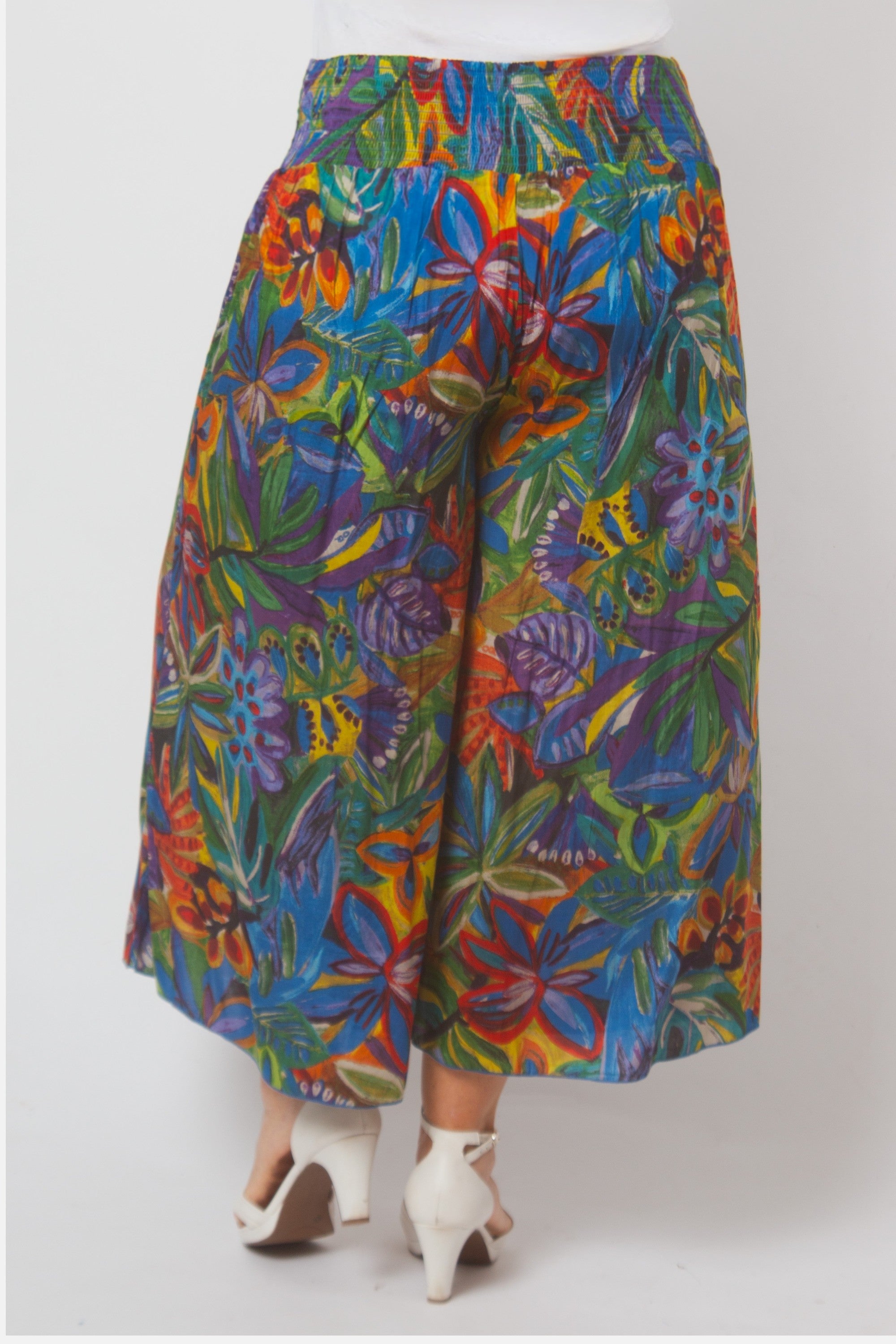 Orientique Zapallar culottes - Purple