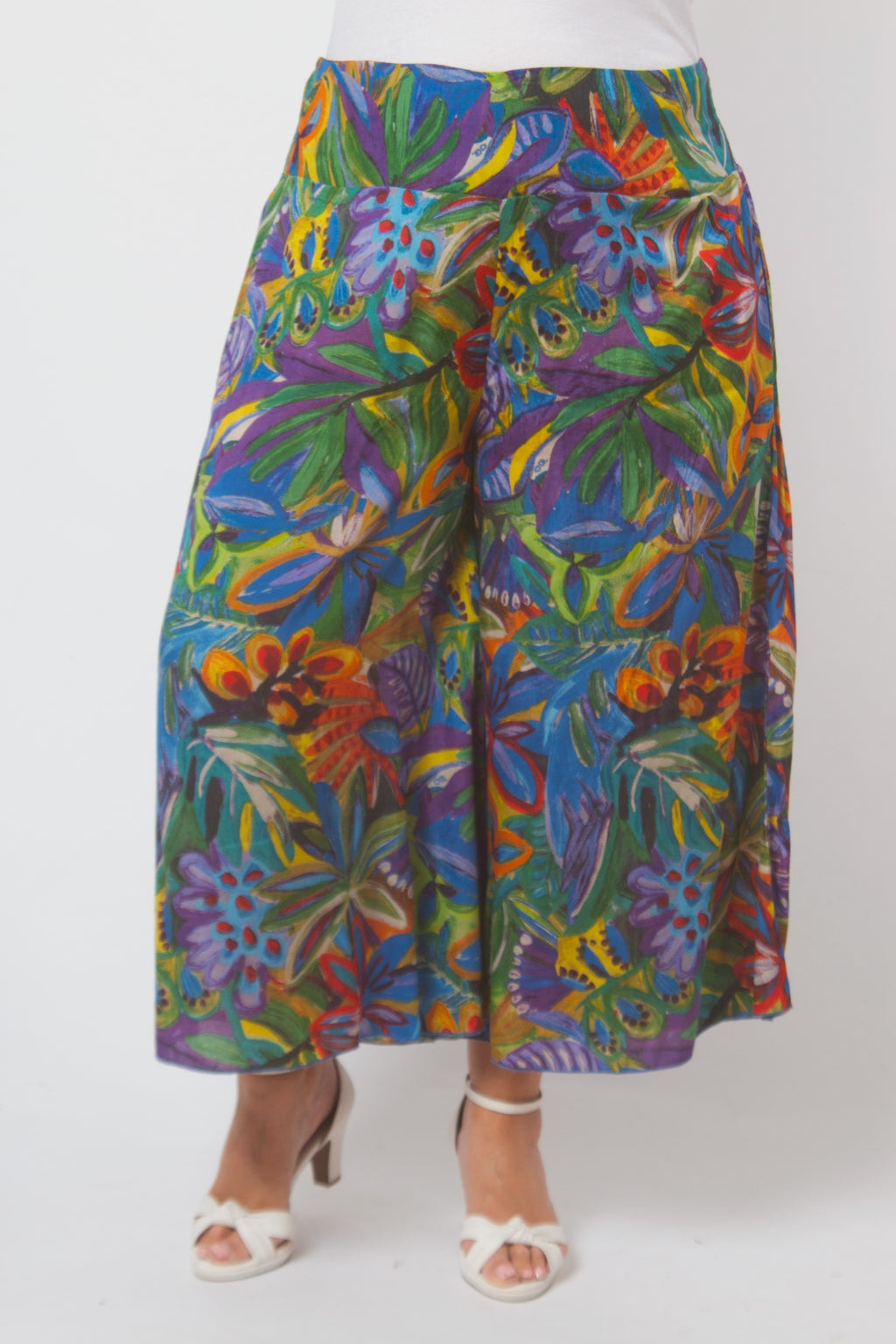 Orientique Zapallar culottes - Purple