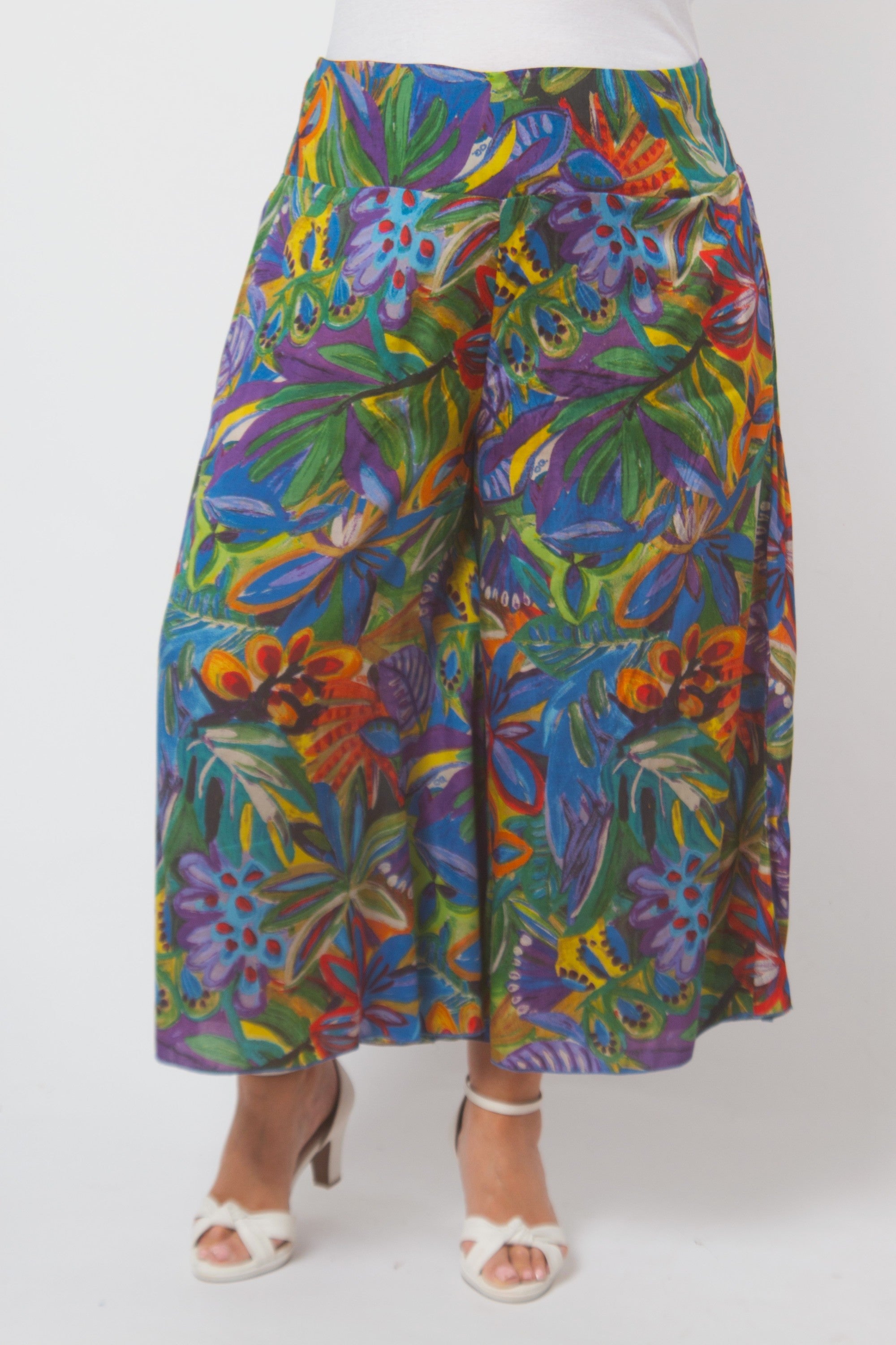 Orientique Zapallar culottes - Purple