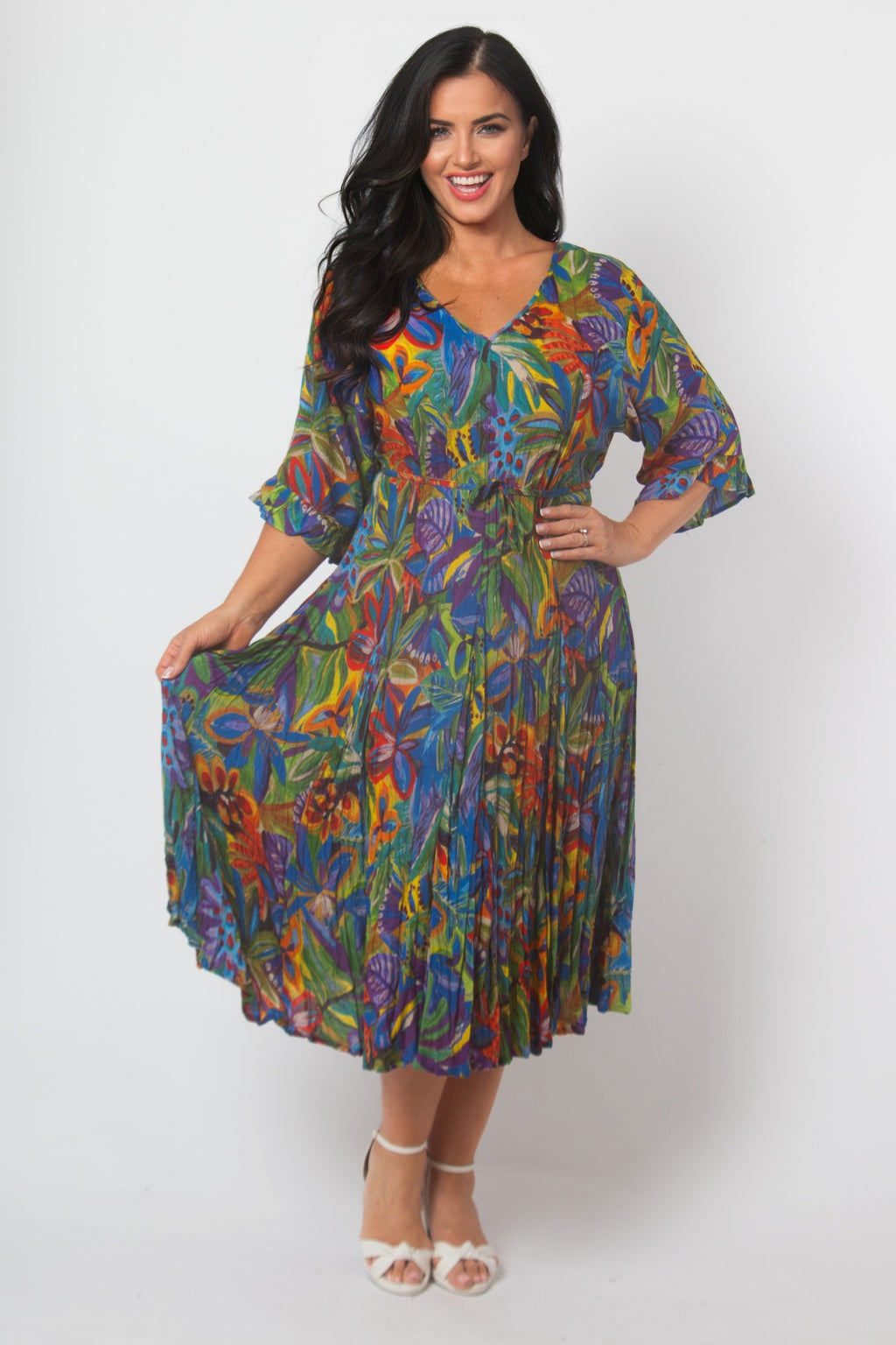 Orientique Zapallar dress - Purple