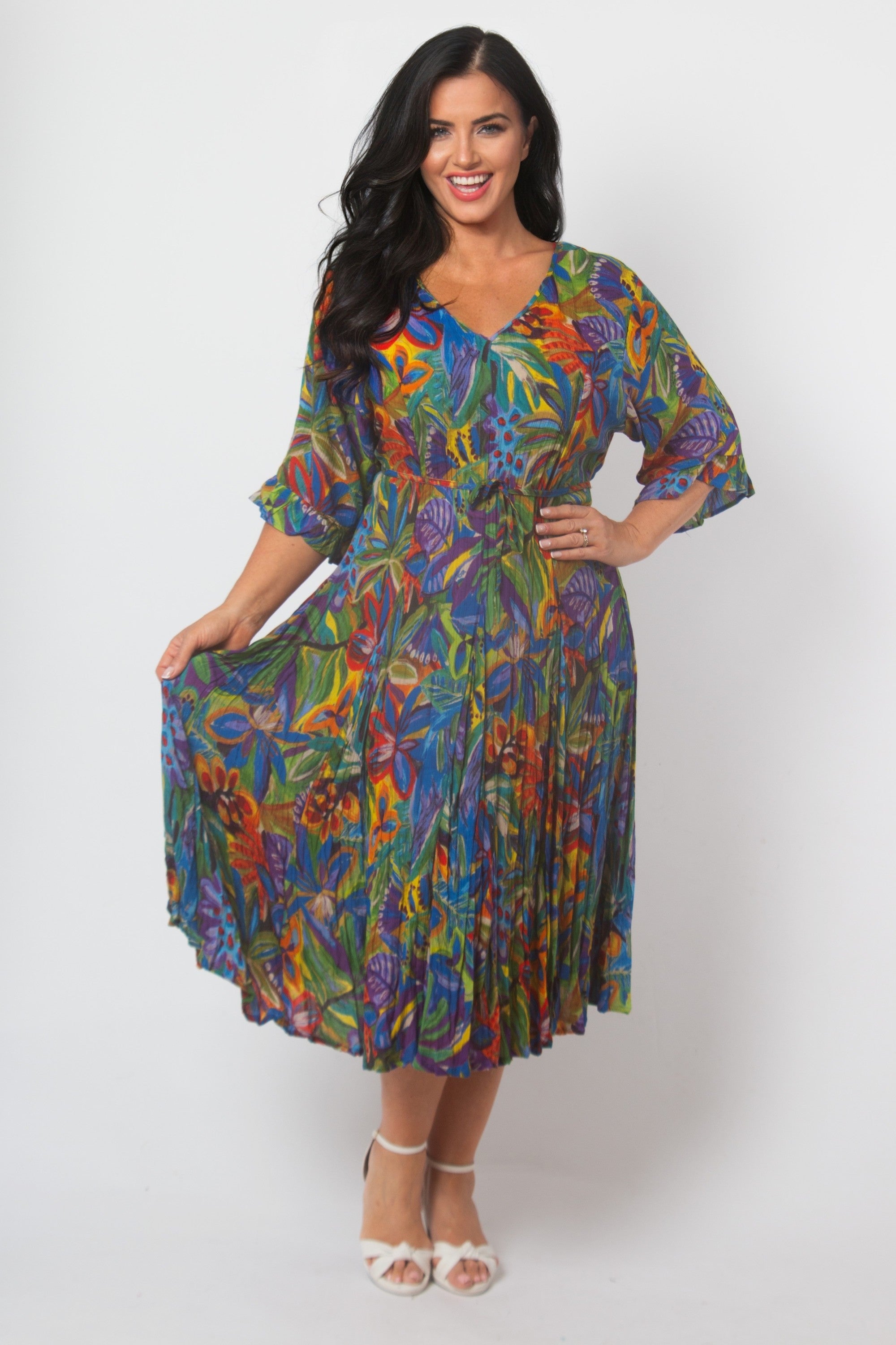 Orientique Zapallar dress - Purple