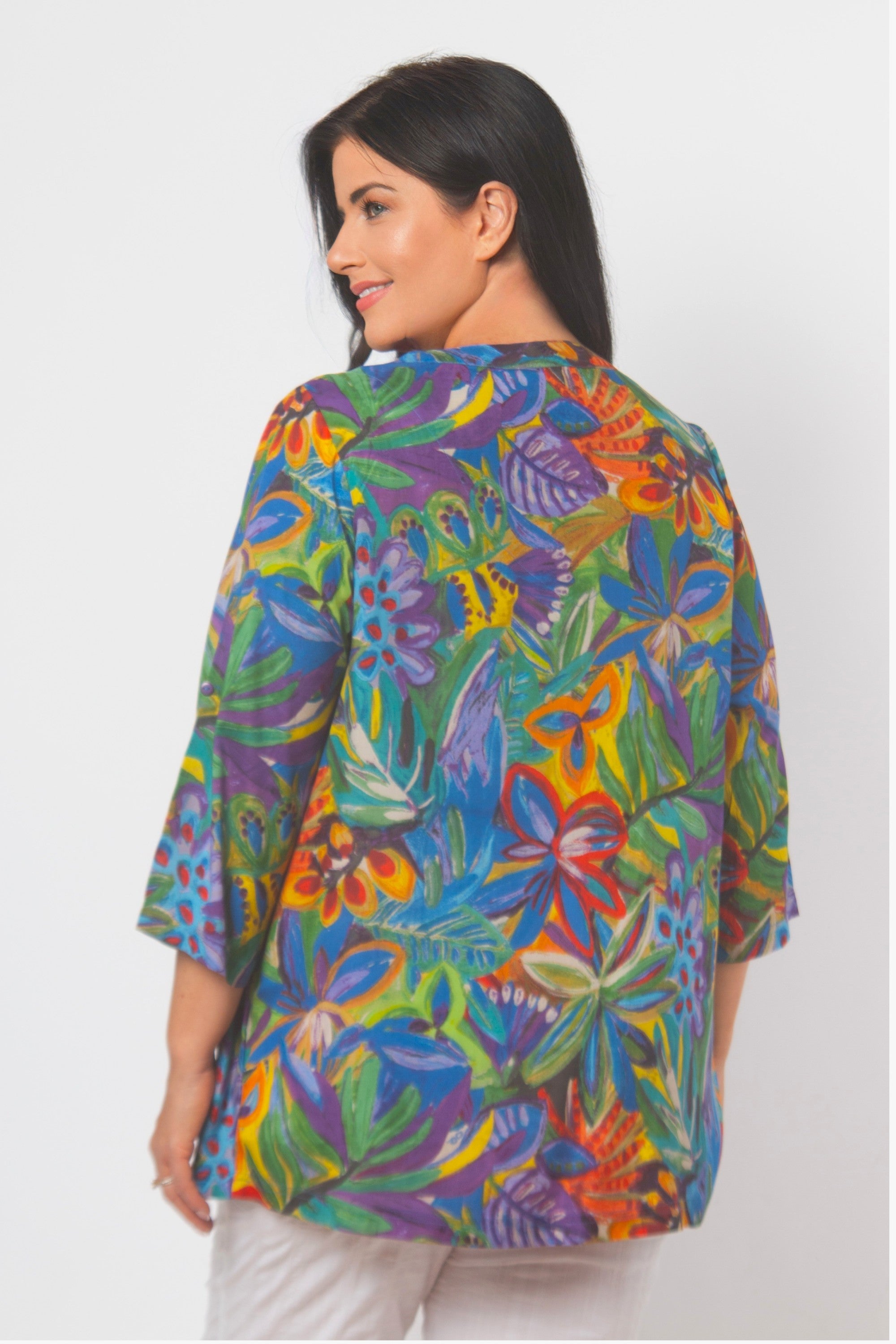 Orientique Zapallar shirt - Purple