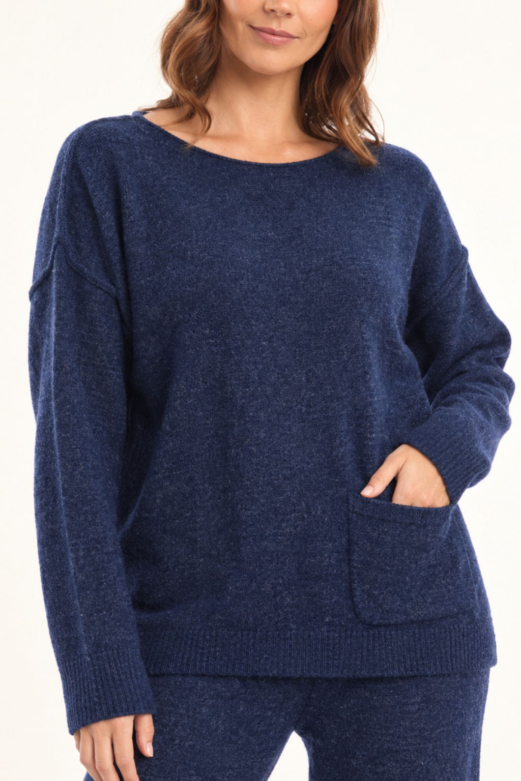 Orientique Escape knit leisure 2 piece - Navy