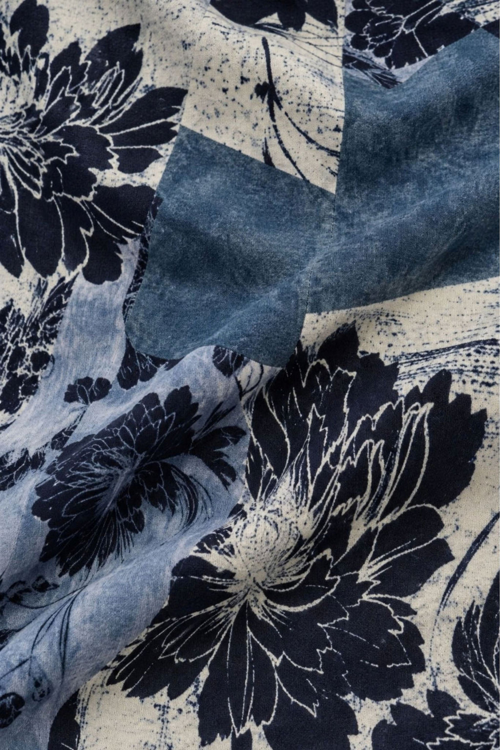 Pont Neuf Frica cowl tunic - Blues
