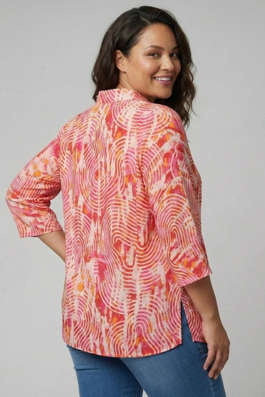 Pont Neuf Abira shirt - Fuchsia
