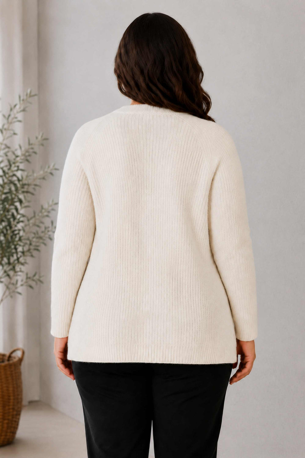 Via Appia button cardi - Cream