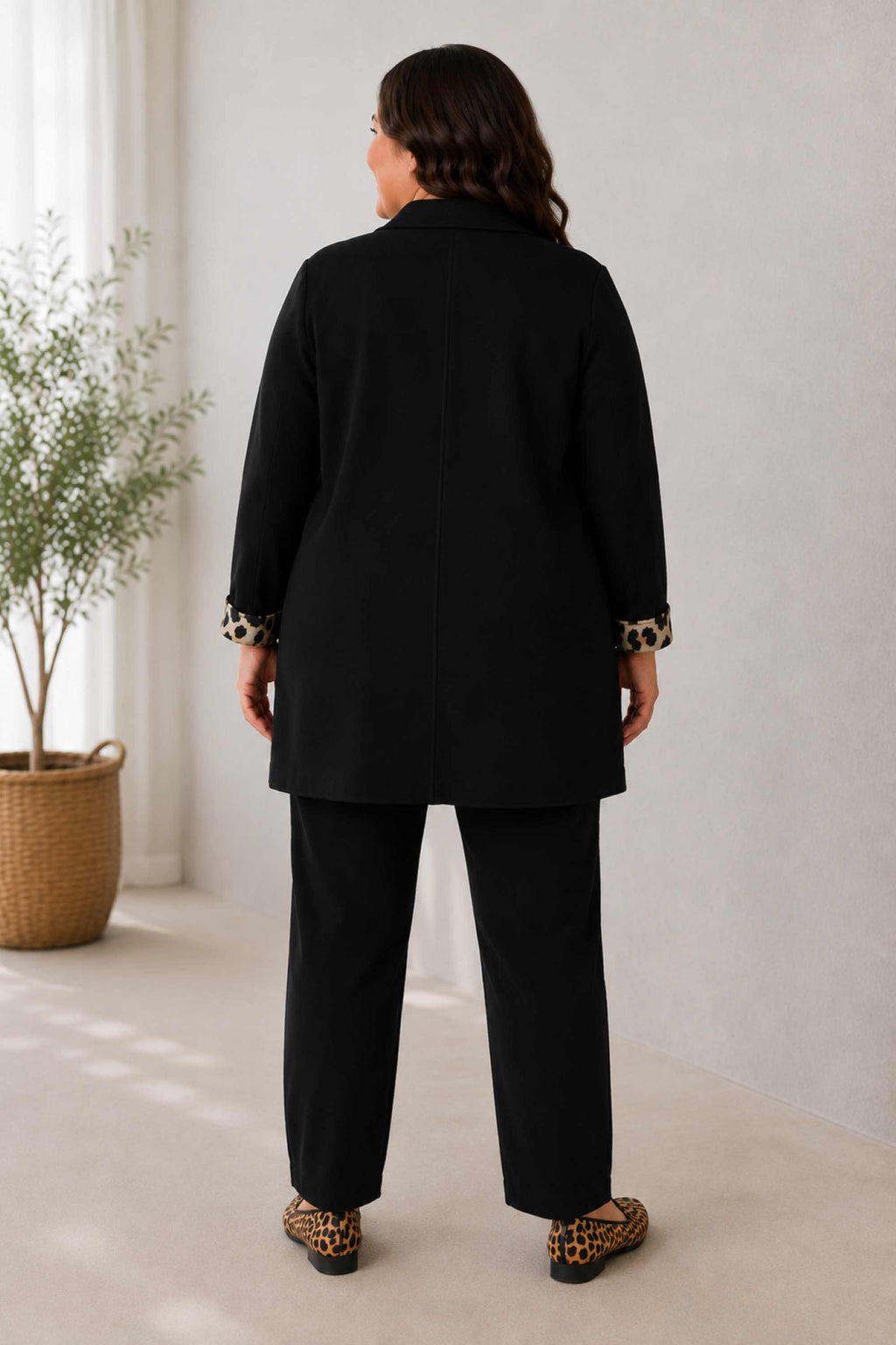 Via Appia suit jacket - Black