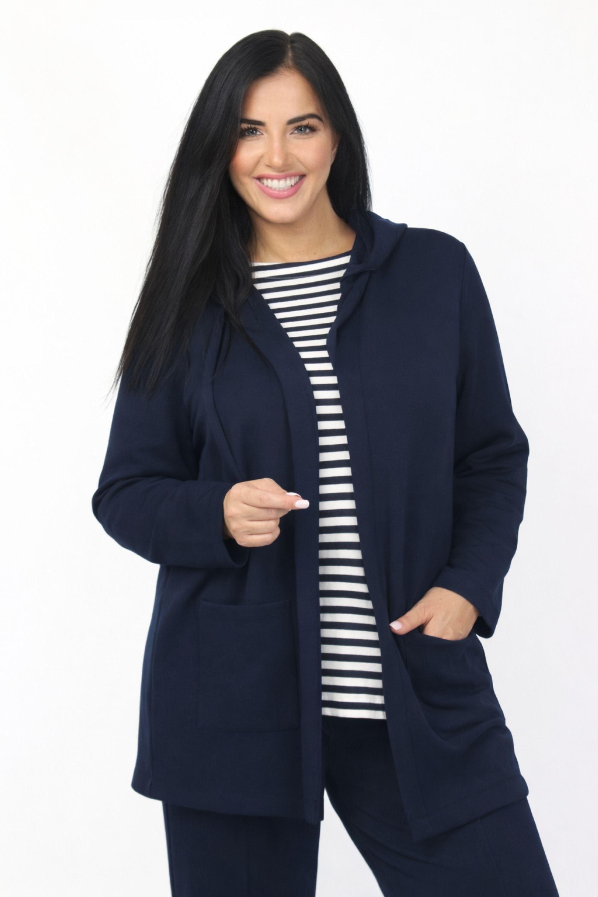 Via Appia leisure jacket - Navy