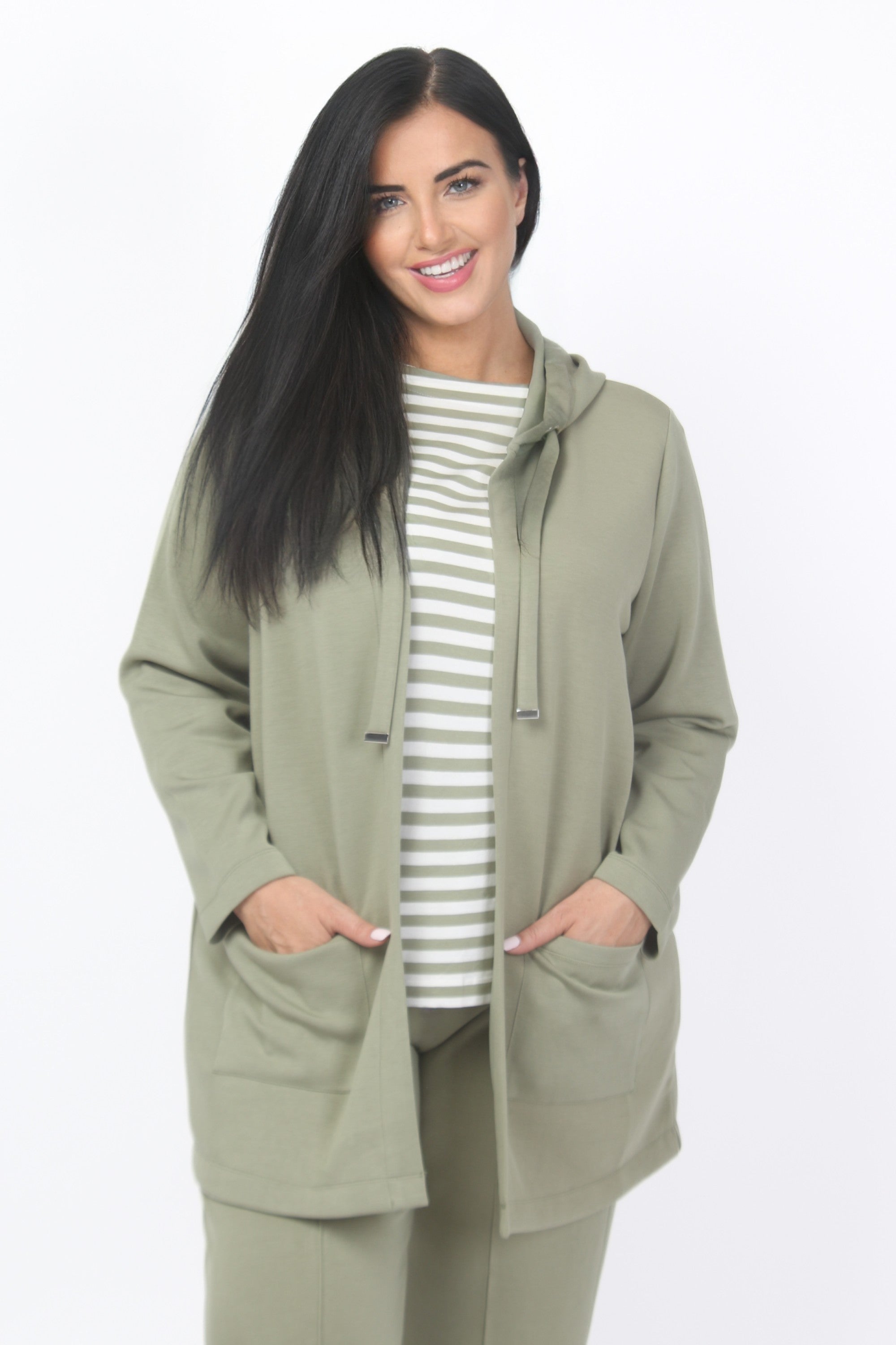 Via Appia leisure jacket - Olive