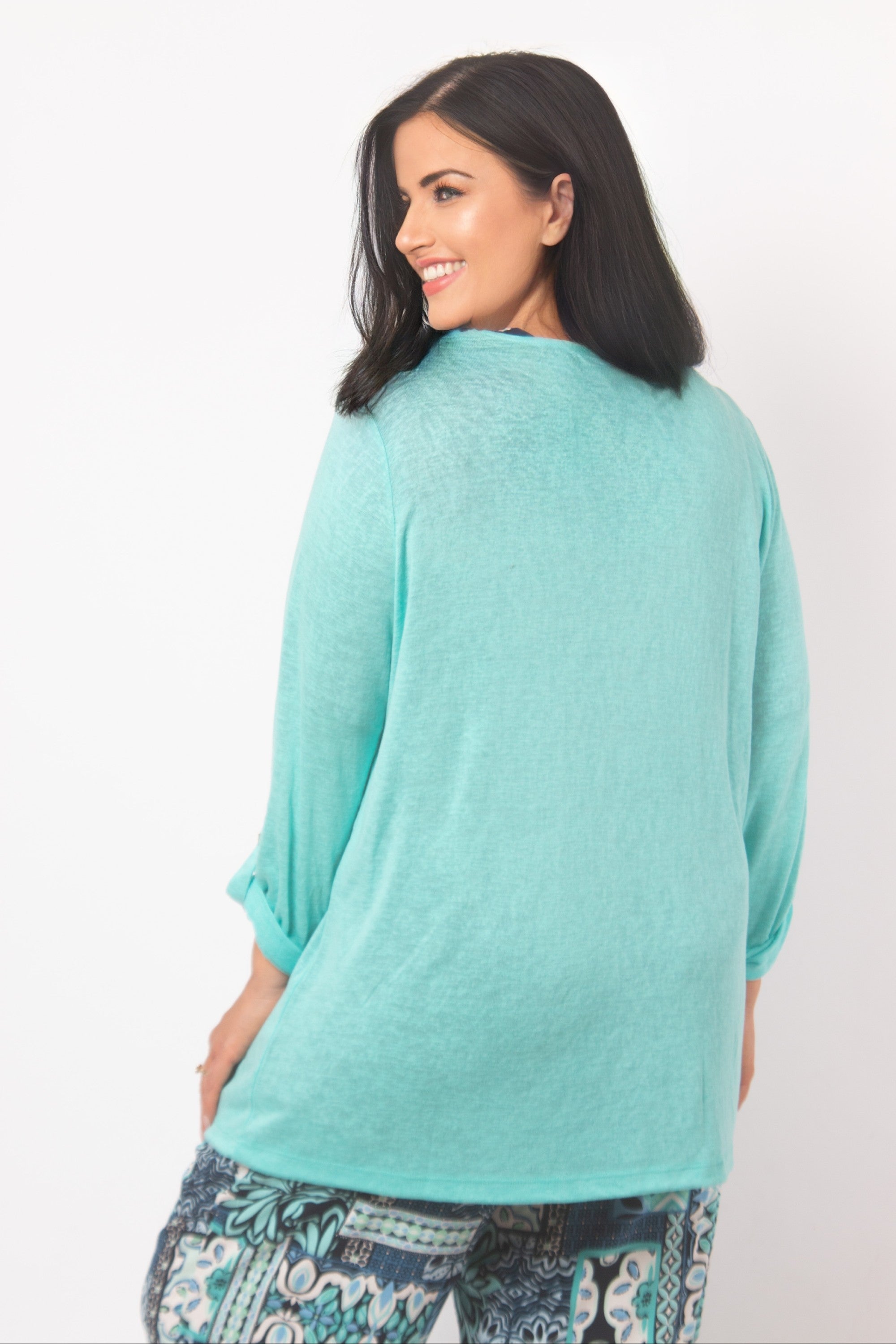 Via Appia one button cardi - Mint