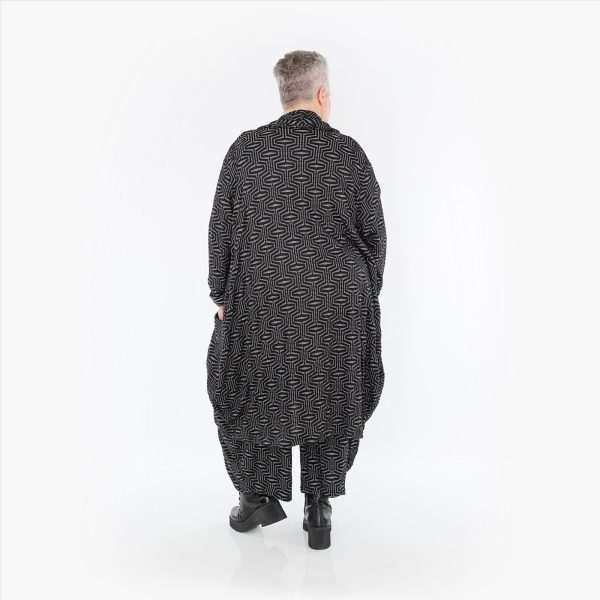 AKH Vanessa jacquard jacket - Black - Image 2