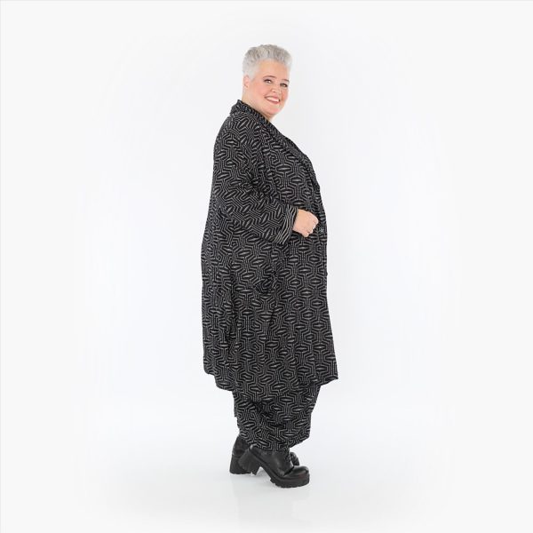 AKH Vanessa jacquard jacket - Black - Image 5