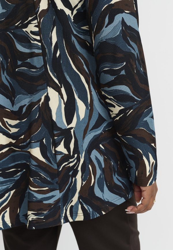 Pont Neuf Elvira A line tunic - Blues - Image 5
