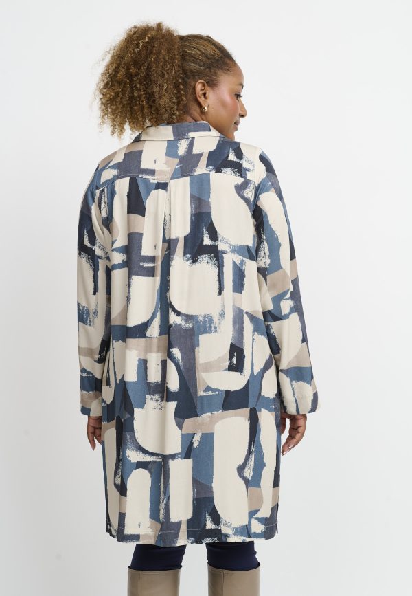 Pont Neuf Davia shirt - Steel blue - Image 4