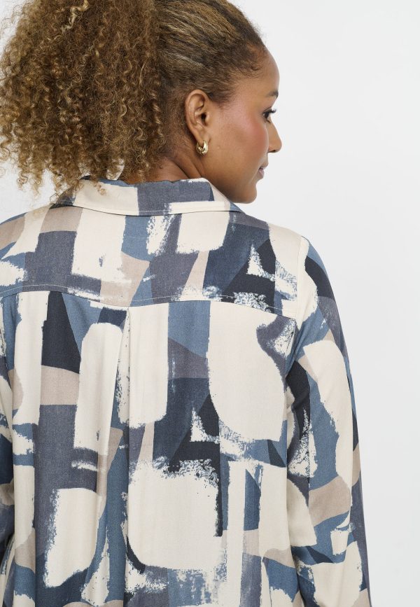 Pont Neuf Davia shirt - Steel blue - Image 3