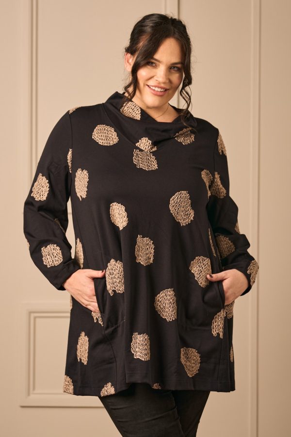 Noen jersey tunic - Black - Image 6