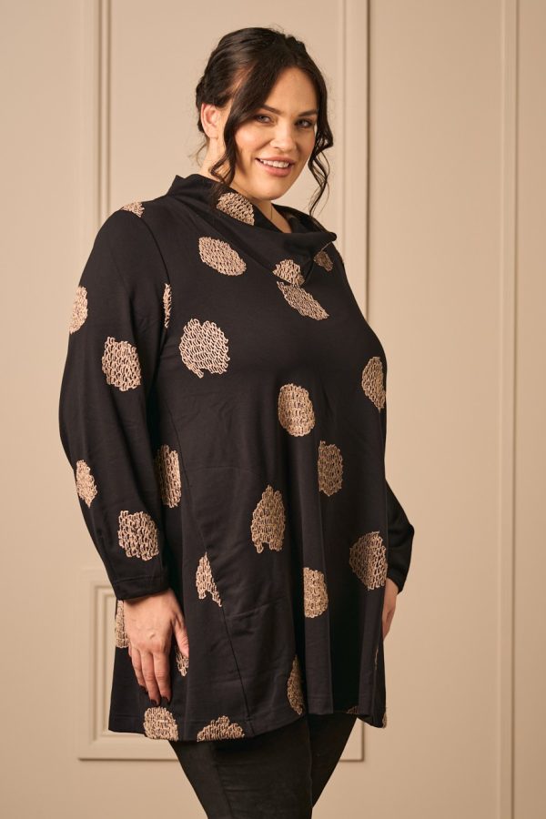 Noen jersey tunic - Black - Image 5