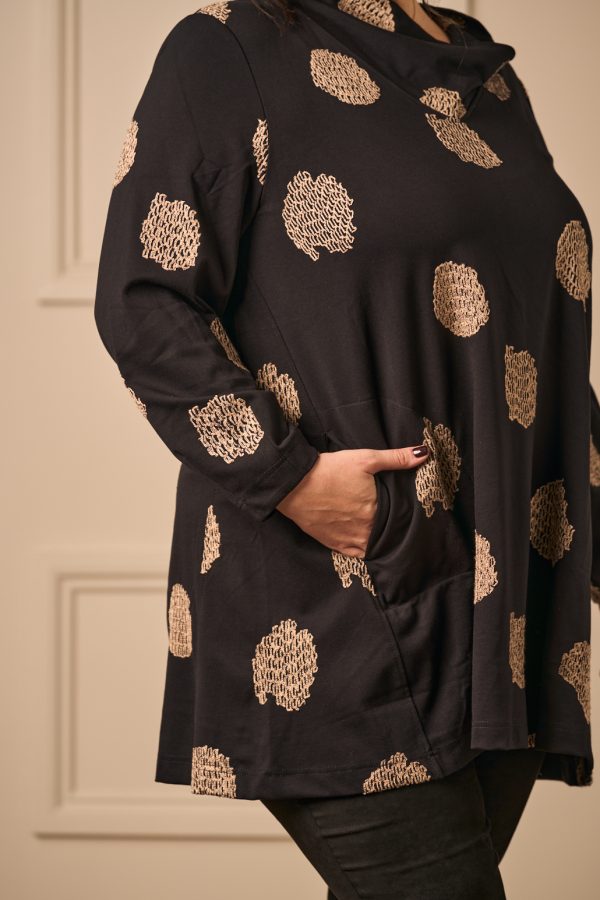 Noen jersey tunic - Black - Image 4