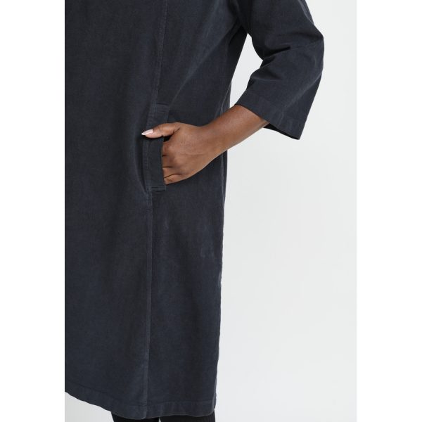 Pont Neuf Ulrica cord dress - Slate - Image 5