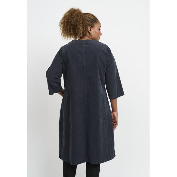 Pont Neuf Ulrica cord dress - Slate - Image 2