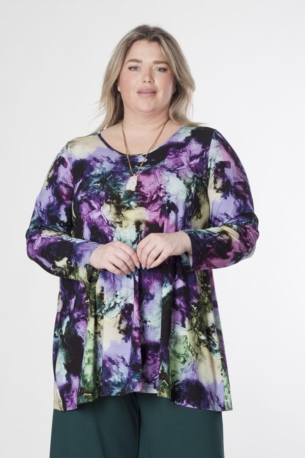 Exelle Trozoni jersey tee - Purple - Image 3