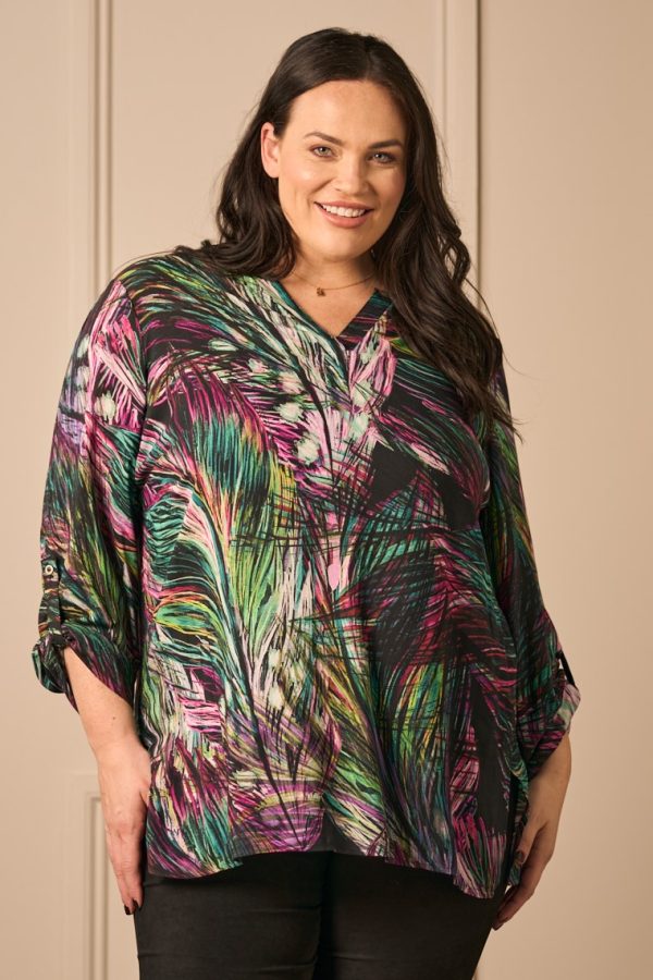 Doris Streich scribble tunic - Multi - Image 4