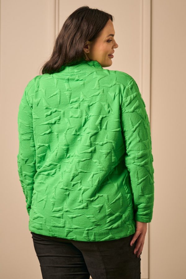 Doris Streich textured top - Green - Image 2