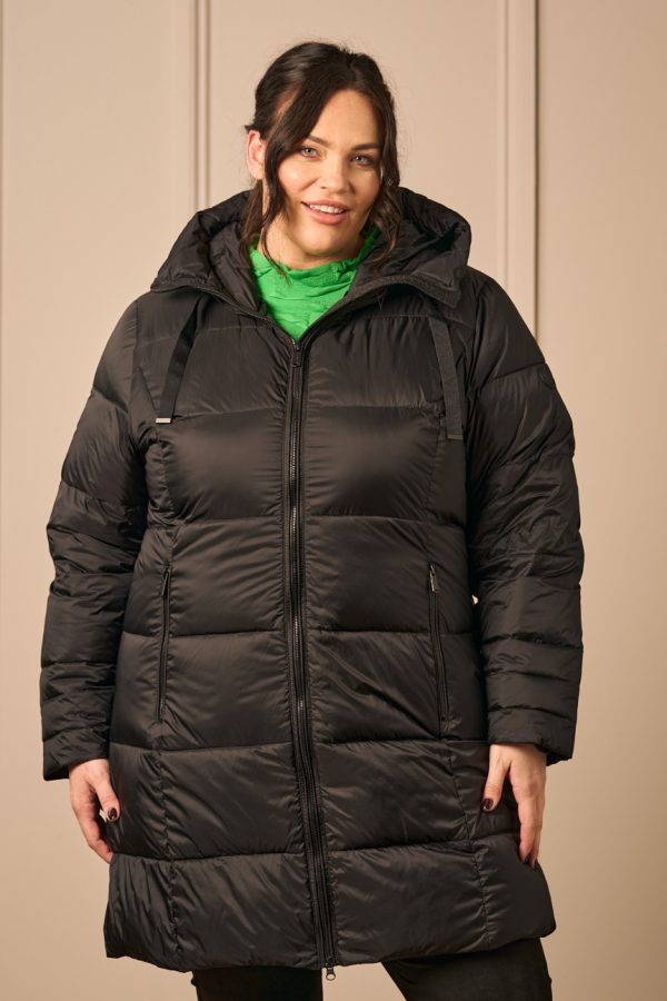Frandsen puffa jacket - Black - Image 7