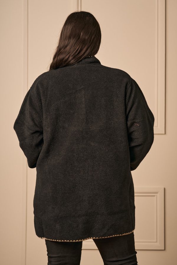 Ciso scallop jacket - Black - Image 2