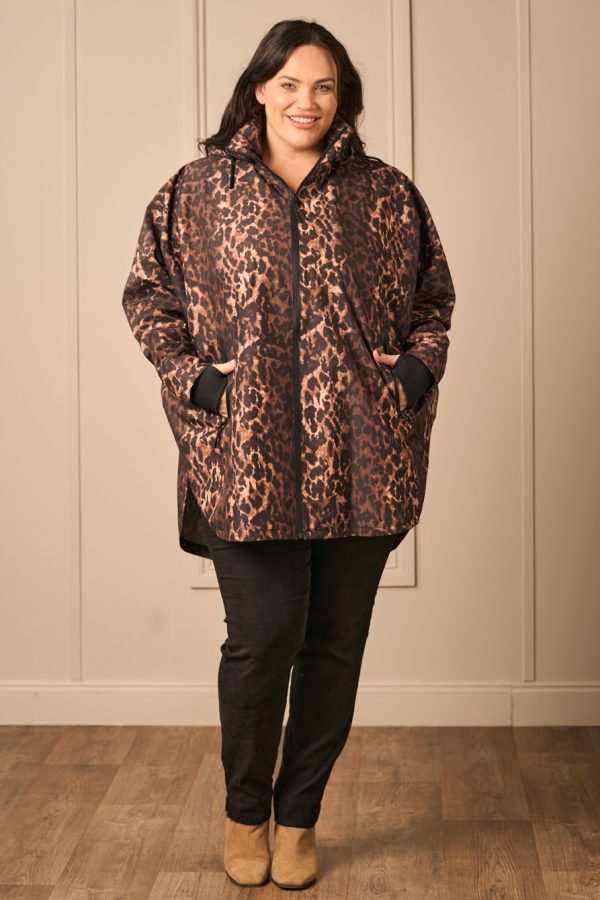 Frandsen cape - Animal print - Image 4