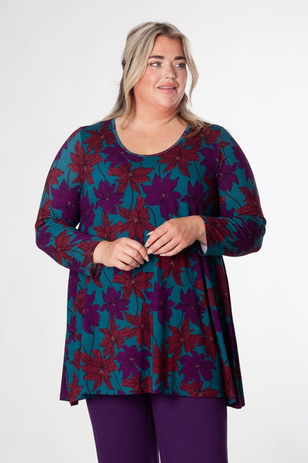 Exelle Trozoni jersey tee - Magenta - Image 3